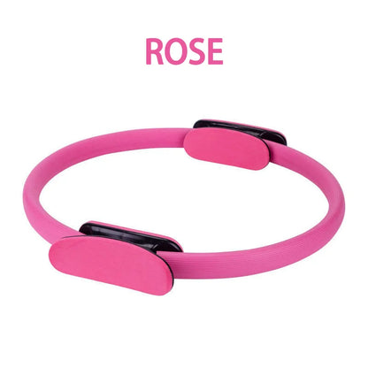 Yoga Fitness Pilates Ring Yoga Ring Open Back Ring Magic Ring Pelvic Floor Muscle Training Yoga Supplies Pilates Ring